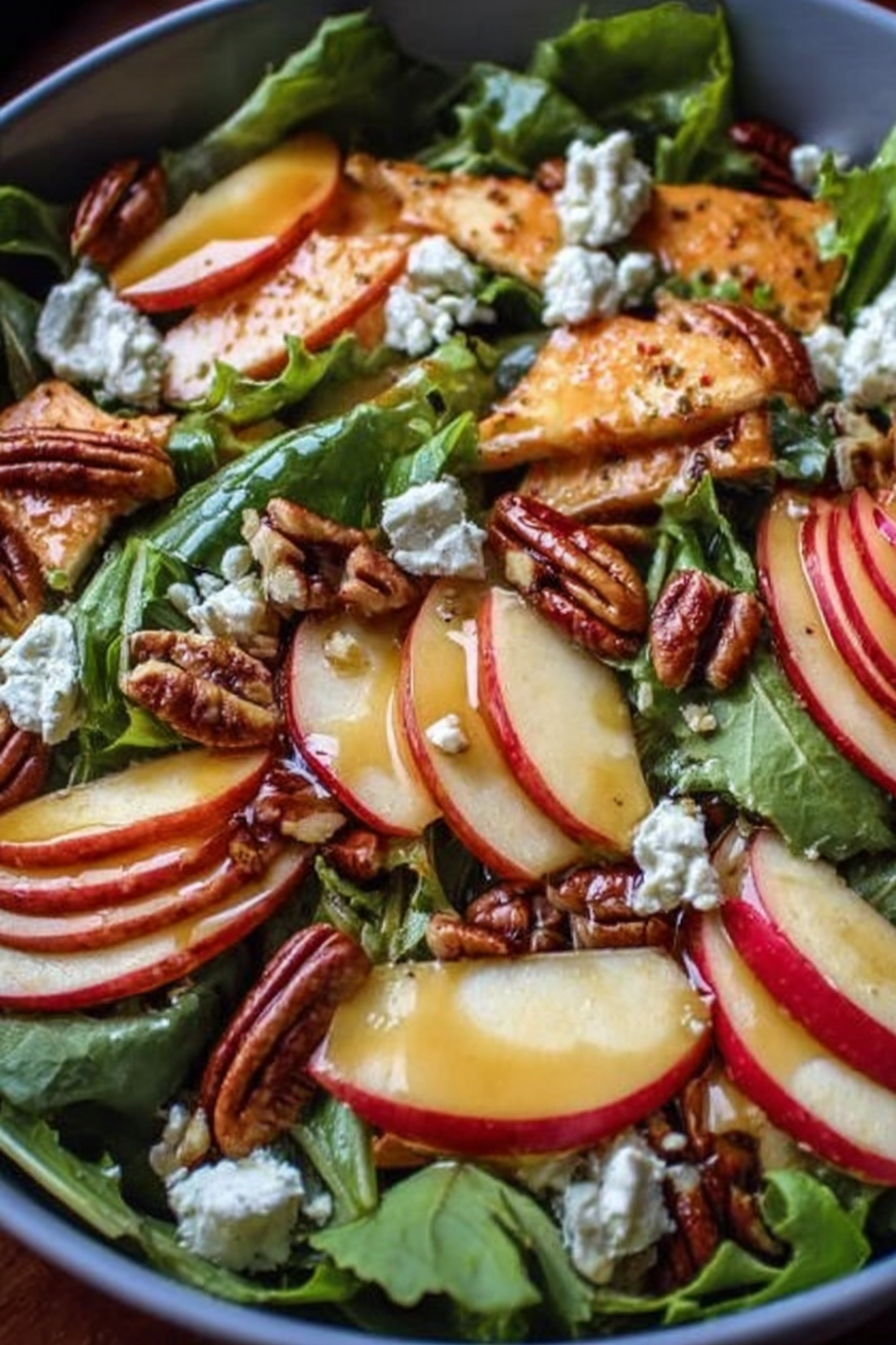 Autumn Harvest Honeycrisp Apple and Feta Salad image 2