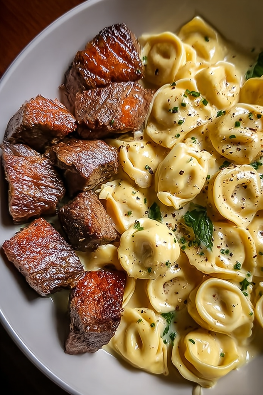 Buttery Steak Tortellini image 2