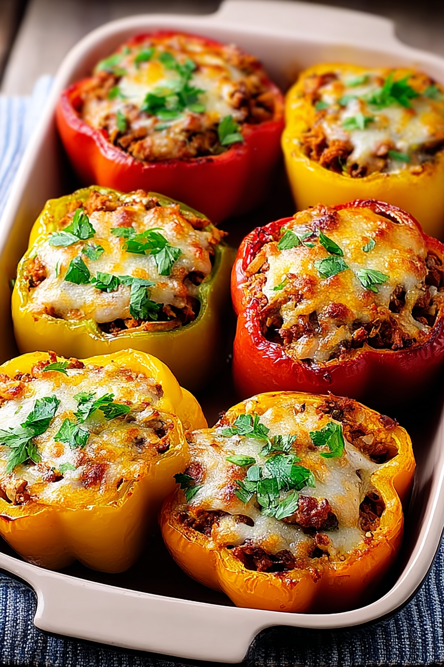 Easy Stuffed Bell Peppers image 2