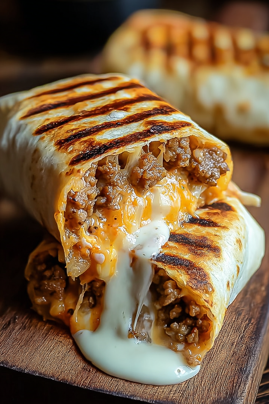 Grilled Cheese Burrito image 2