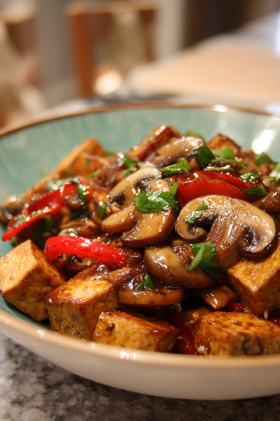 Mushroom and Tofu Stir-Fry (25-Minutes) image 2