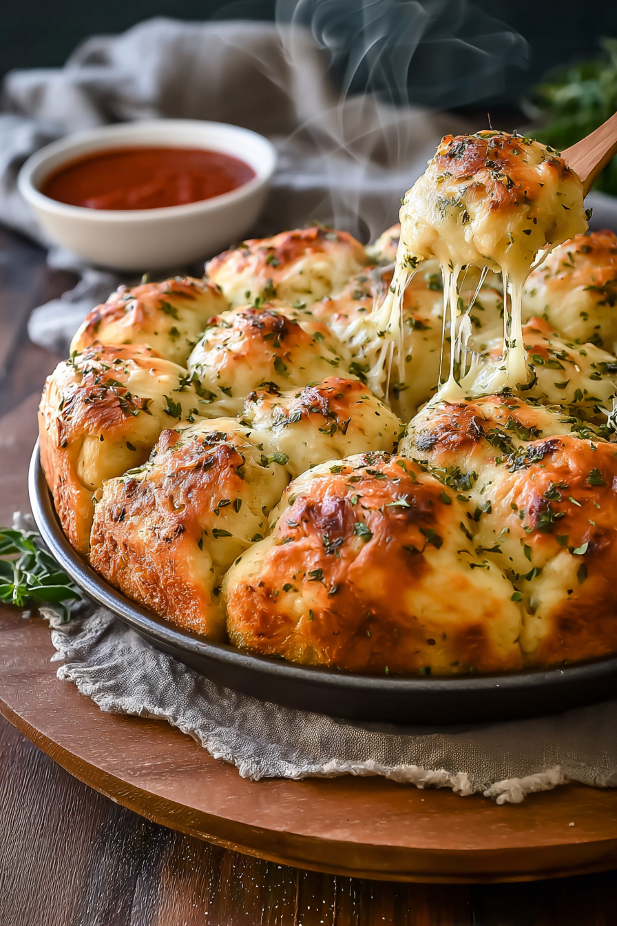 Cheesy Garlic Monkey Bread image 2
