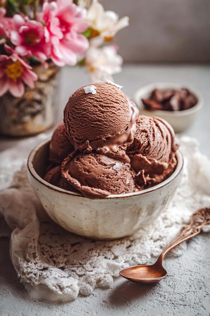 Chocolate Custard Ice Cream Recipe image 2