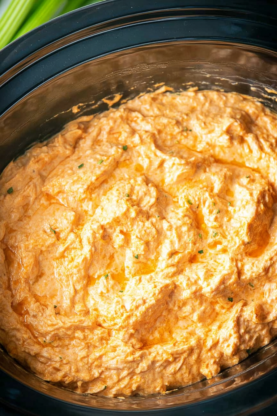 Crockpot Buffalo Chicken Dip image 2