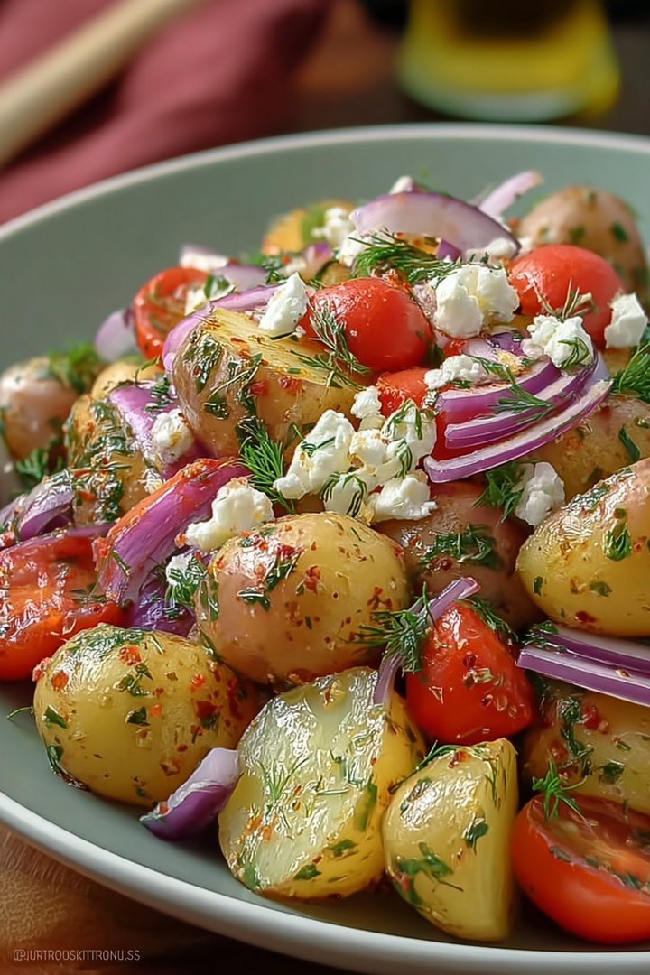 Greek Potato Salad image 2