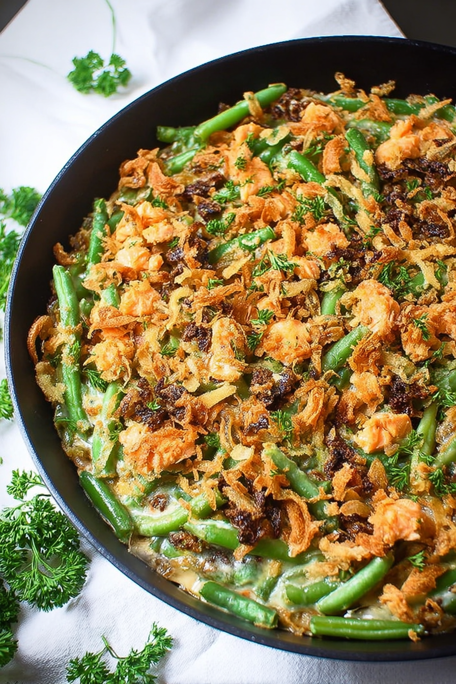 Loaded Green Bean Casserole image 2