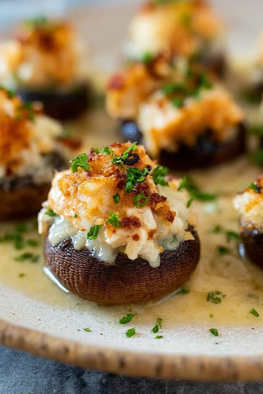 Longhorn Steakhouse stuffed mushrooms copycat recipe image 2