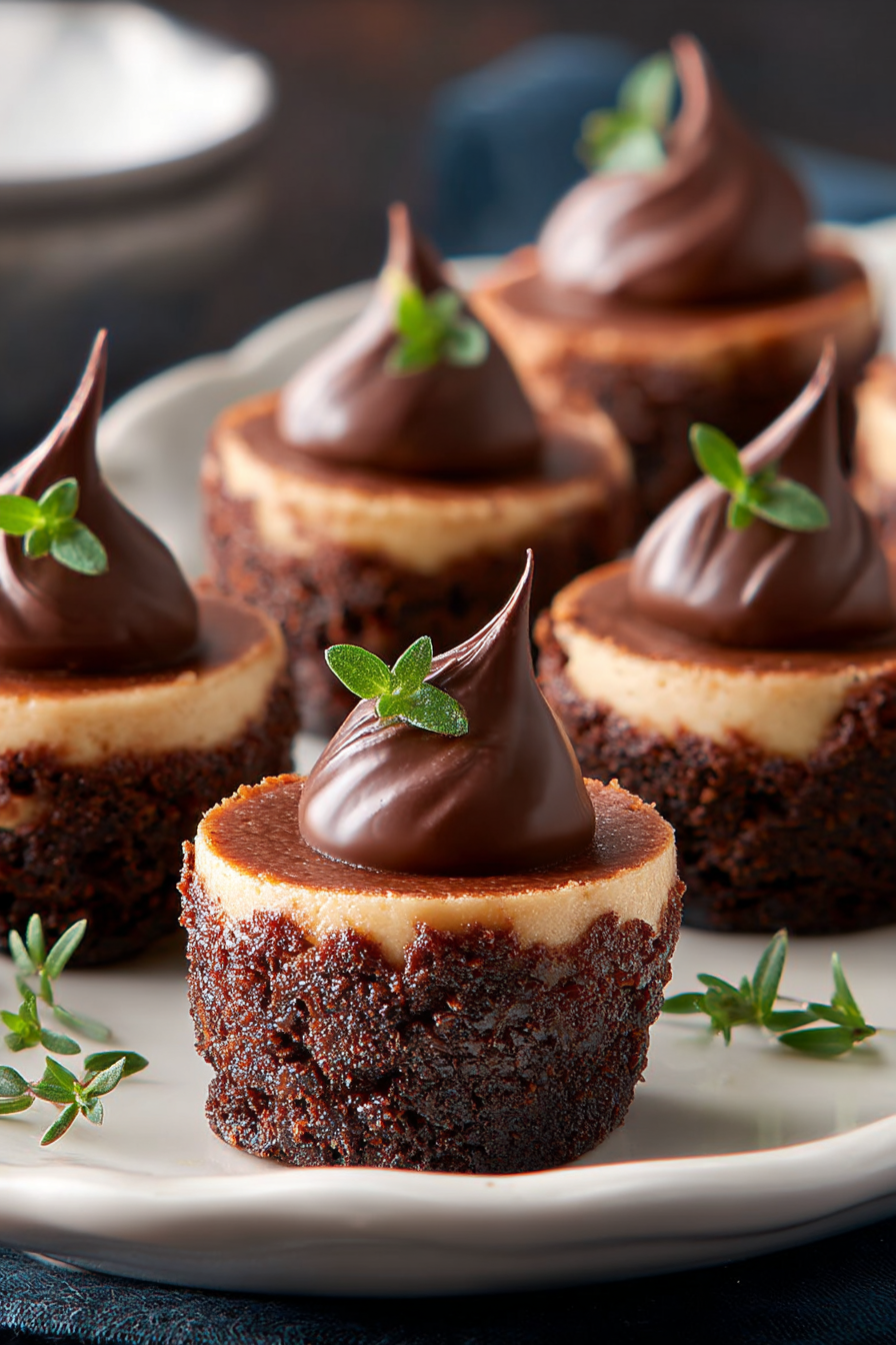 Mini Chocolate Cheesecake Bites Recipe image 2