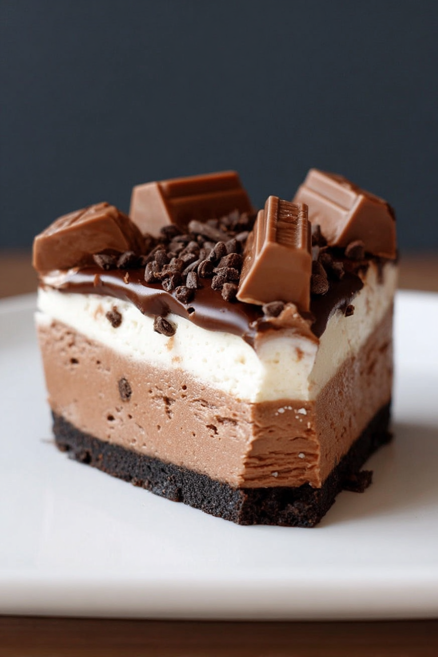No-Bake Kit Kat Cheesecake image 2
