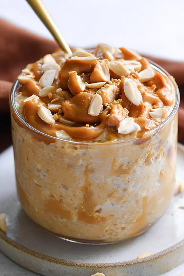 Peanut Butter Overnight Oats Recipe image 2