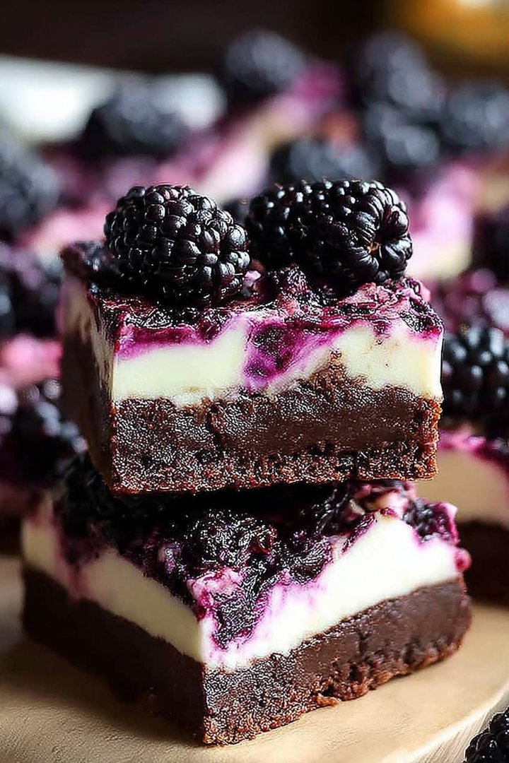 Blackberry Cream Cheese Brownies: A Decadent Dessert Recipe You’ll Love image 2