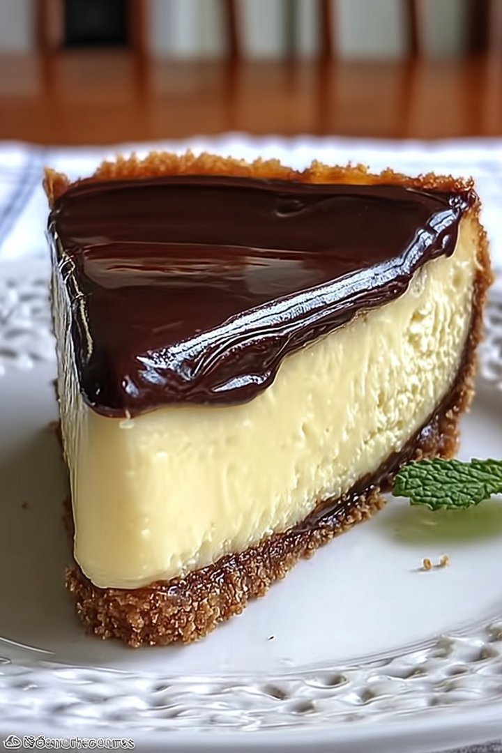 Boston Cream Pie Cheesecake image 2