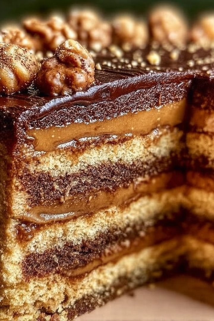 Decadent Egyptian Hazelnut Cake: An Incredible 3-Layer Luxury Treat image 2