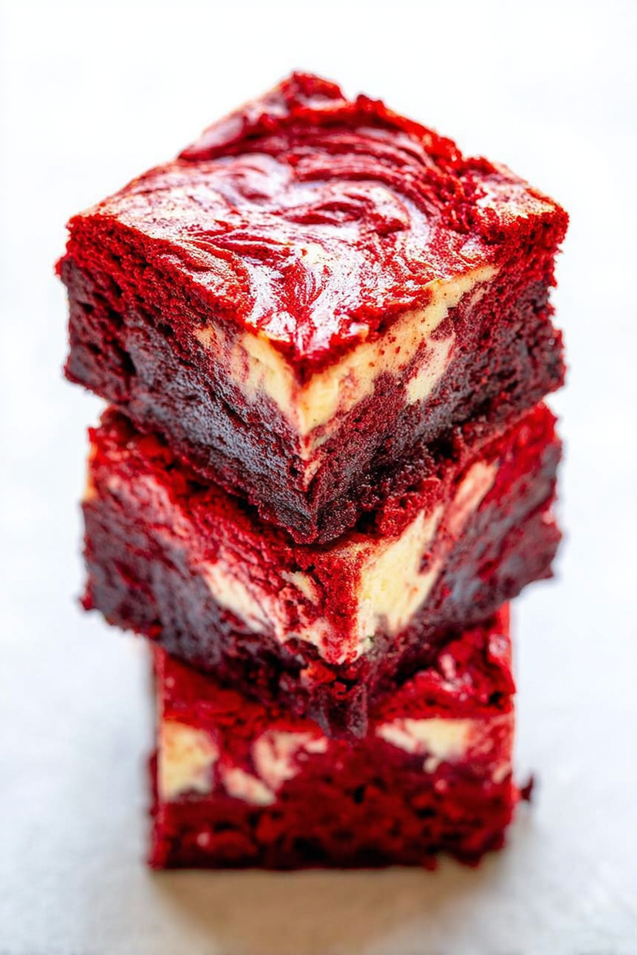 Decadent Red Velvet Cheesecake Brownies image 2