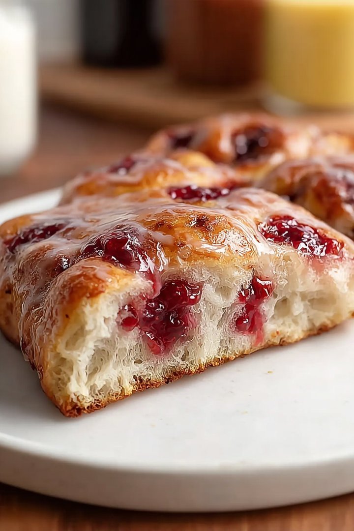 Homemade Jam Donut Focaccia - Alrightwithme image 2