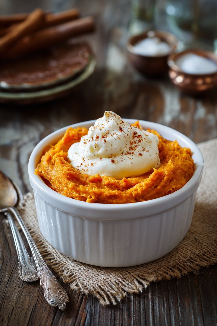 Maple Mascarpone Whipped Sweet Potatoes image 2