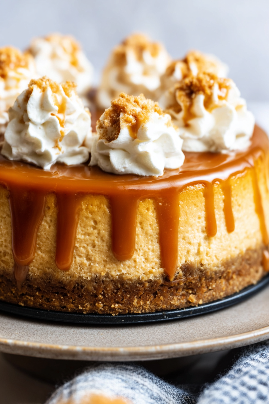 Pumpkin Caramel Cheesecake image 2