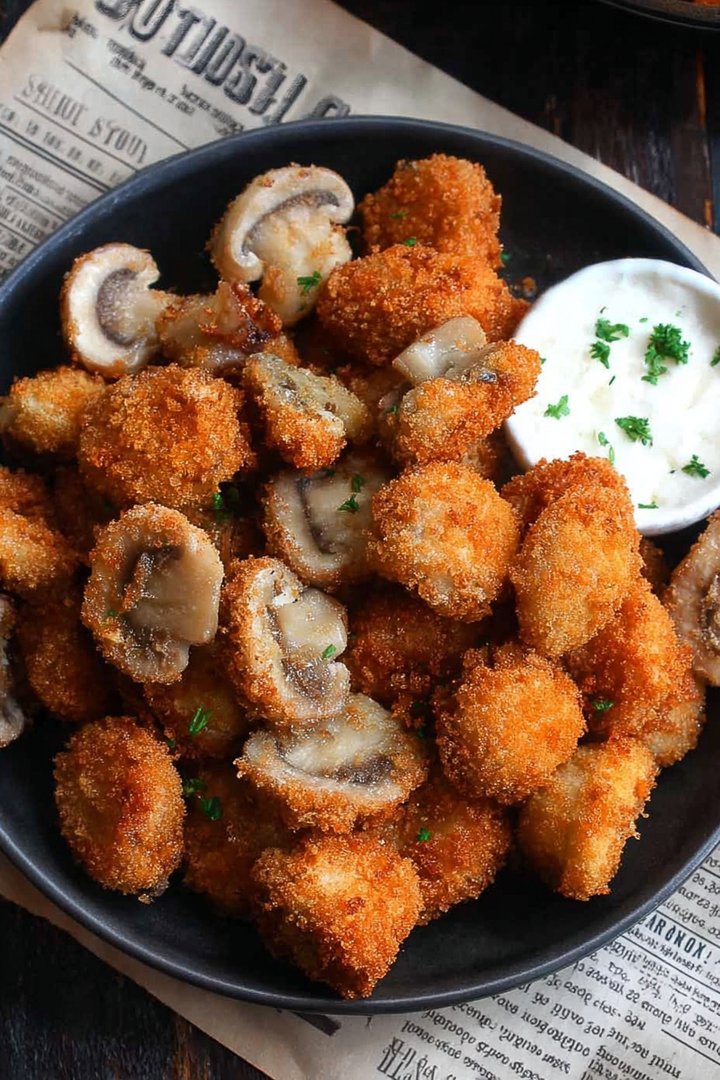 The Perfect Fried Mushrooms Recipe image 2
