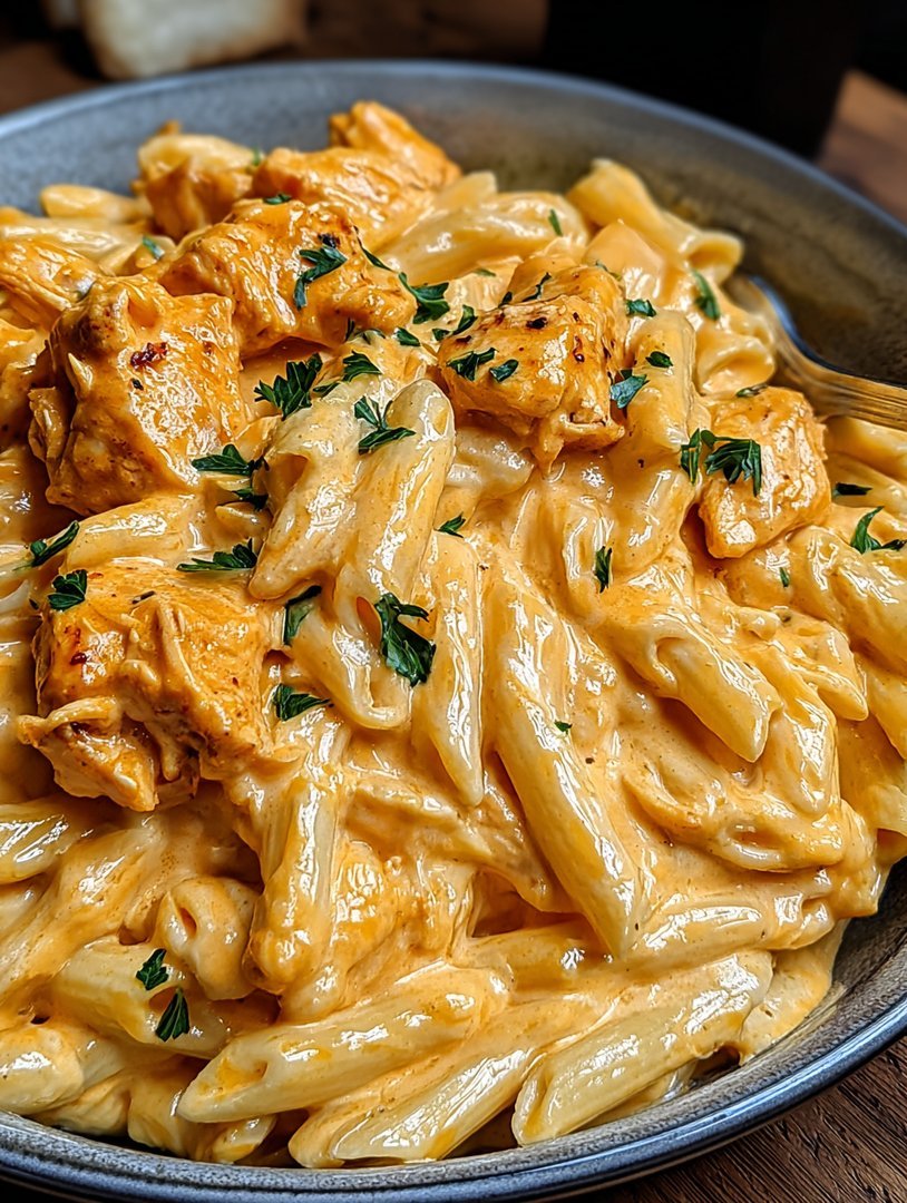 Creamy Buffalo Chicken Pasta image 2