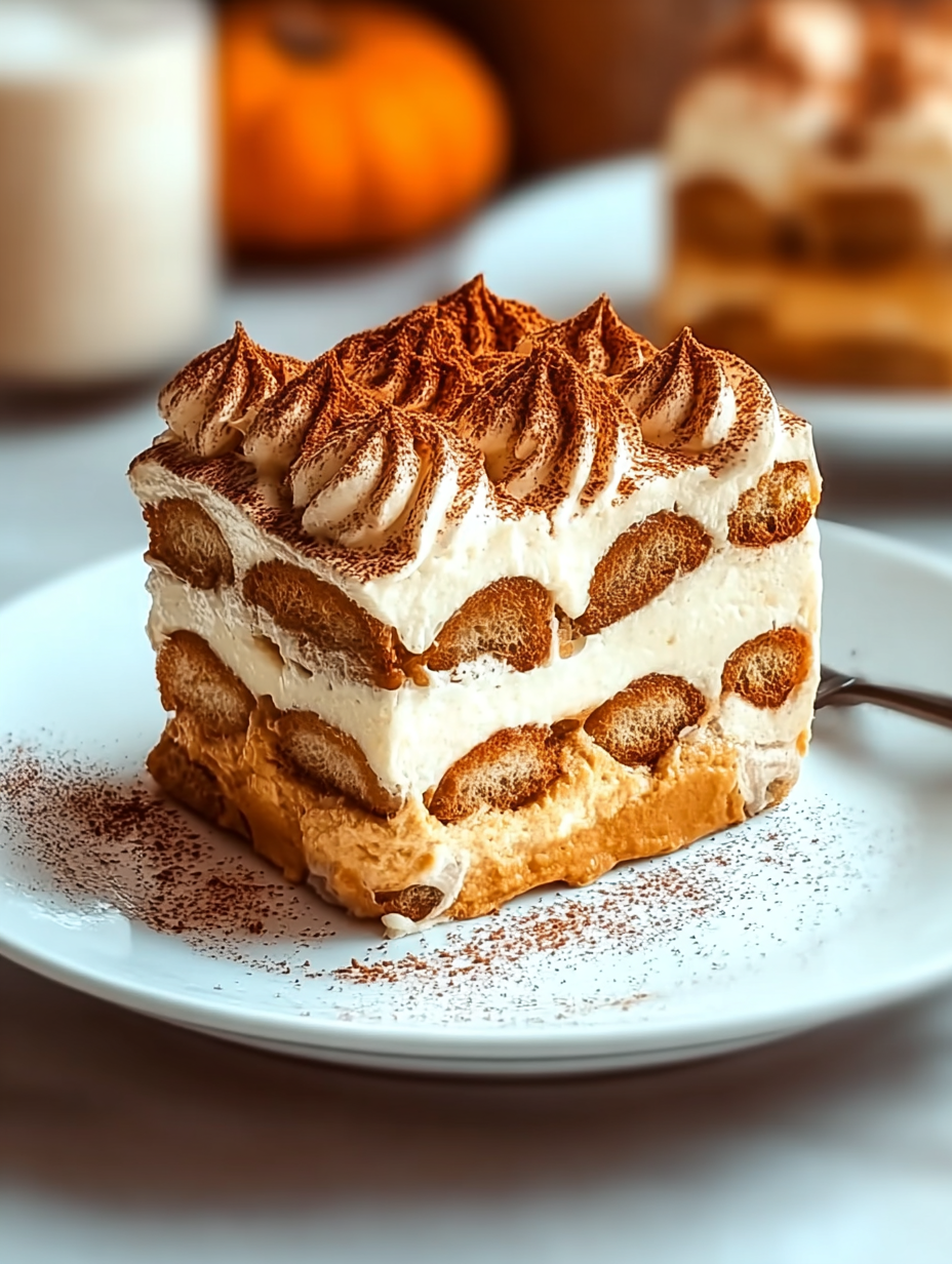 Delicious Easy Creamy Pumpkin Tiramisu Recipe for Fall Enjoyment image 2