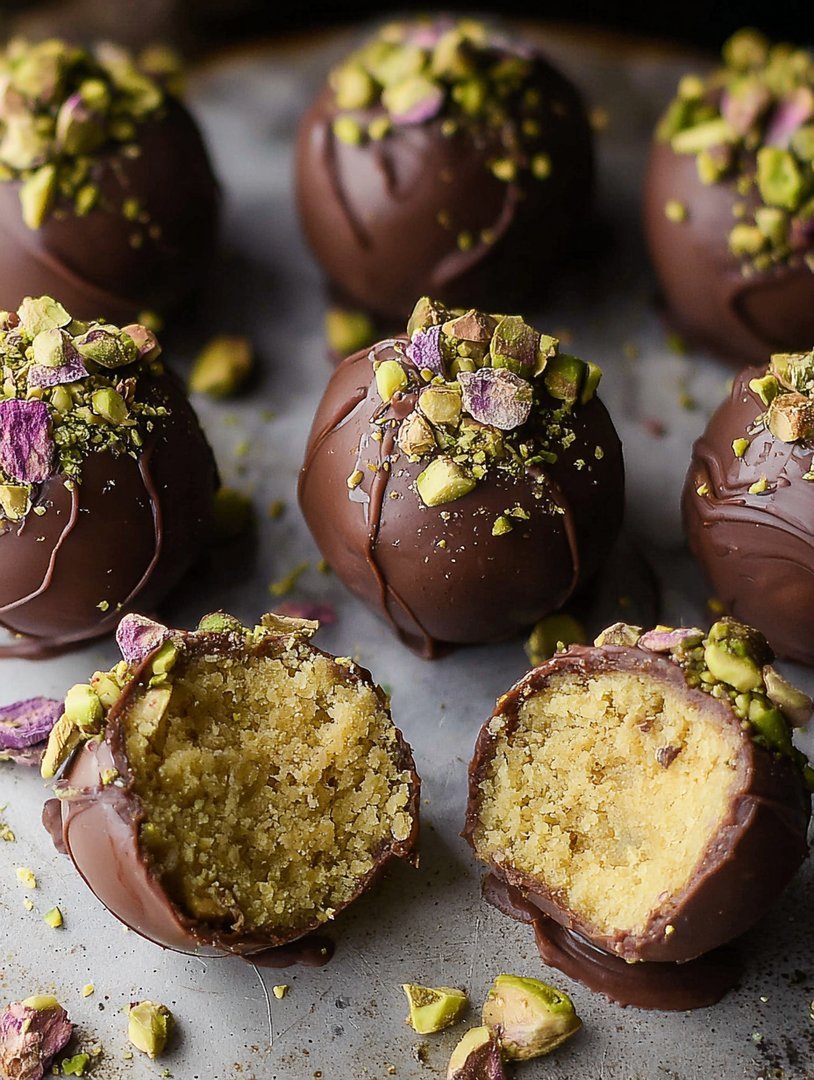 Dubai Chocolate Balls with Pistachio image 2