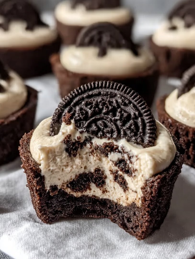 Oreo Cheesecake Cookie Cups image 2