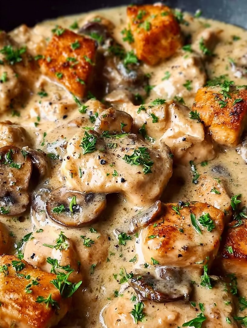 Rich Chicken Stroganoff - Alrightwithme image 2