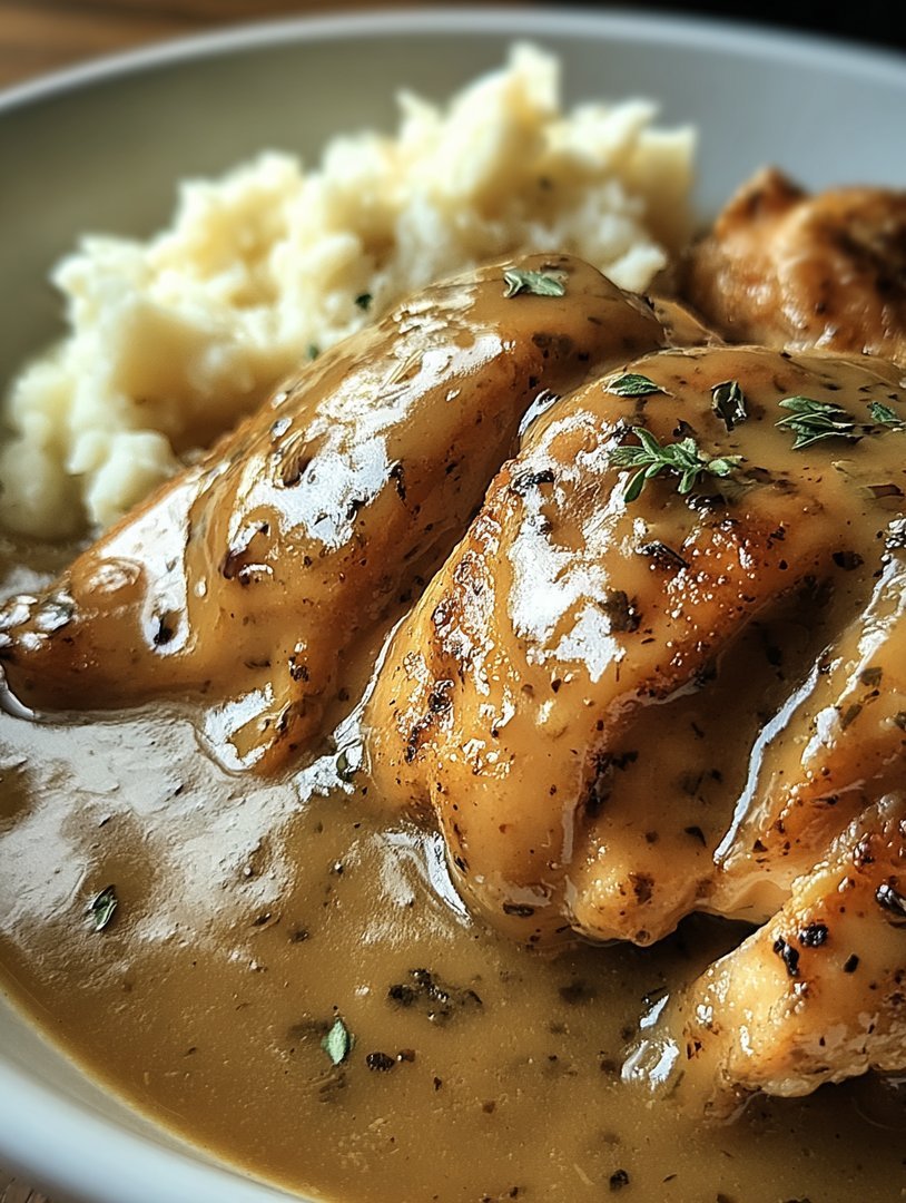 Smothered Chicken and Gravy image 2