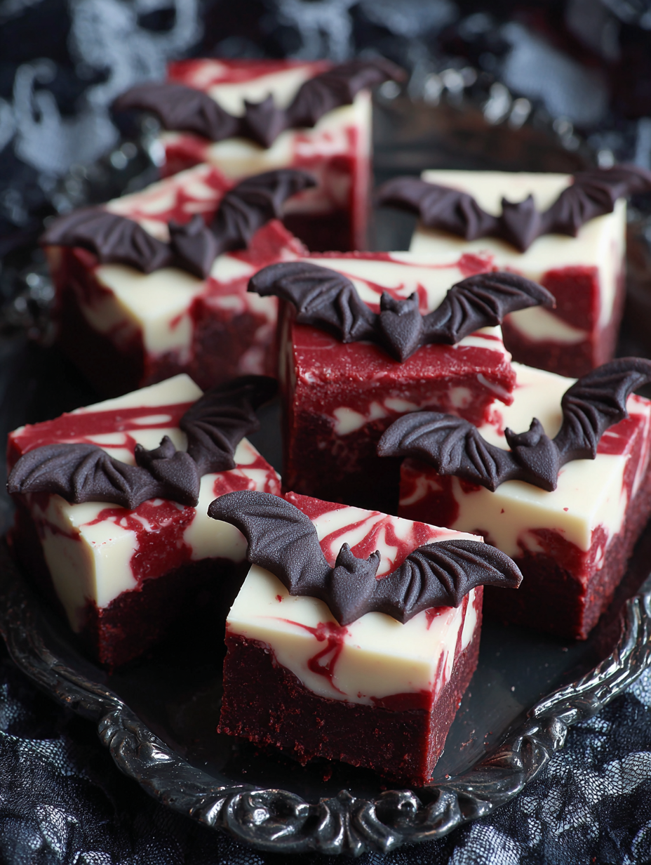 Vampire Fudge: A Spooktacular, No-Bake Halloween Treat with a Bloody Twist image 2