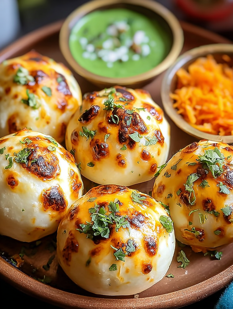 Achari Paneer Naan Bombs image 2