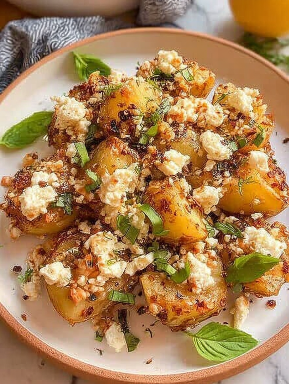 Baked Feta Potatoes image 2