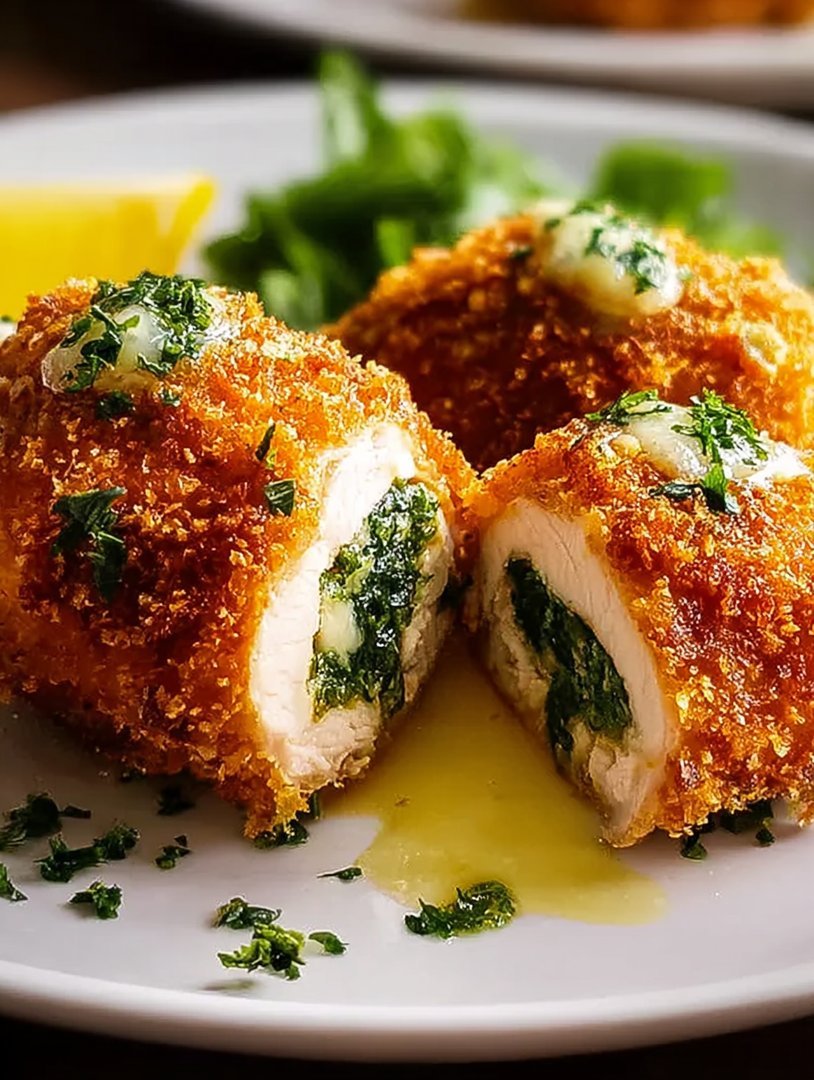 Chicken kyiv with Garlic Butter image 2