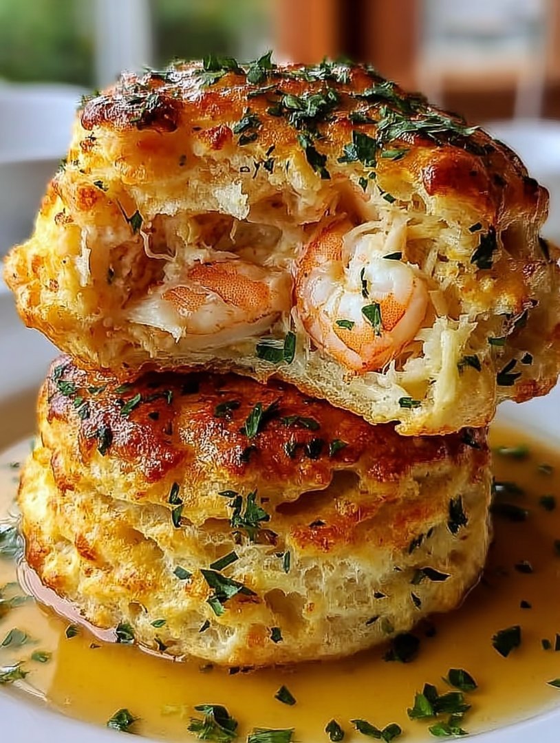 Crab Stuffed Cheddar Bay Biscuits image 2