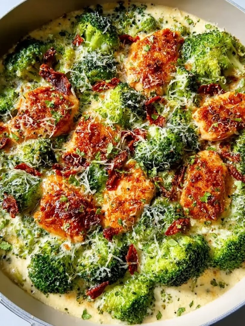 Creamy Garlic Parmesan Broccoli image 2