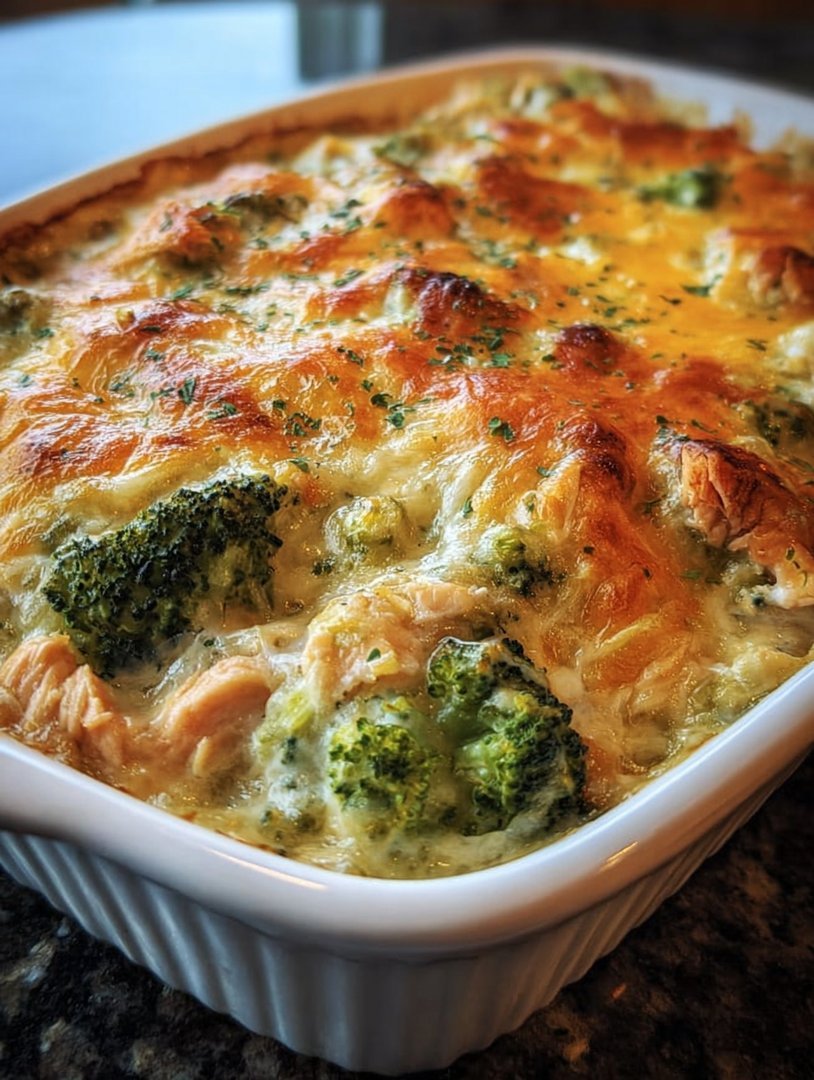 Creamy Keto Broccoli Chicken Casserole for Guilt-Free Comfort image 2