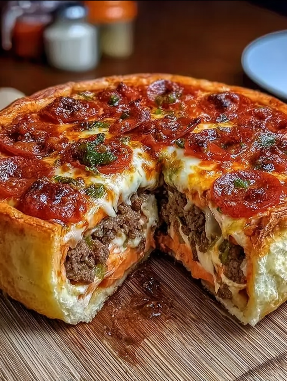 Deep-Dish Pizza Pie Recipe: A Hearty Slice of Comfort! image 2