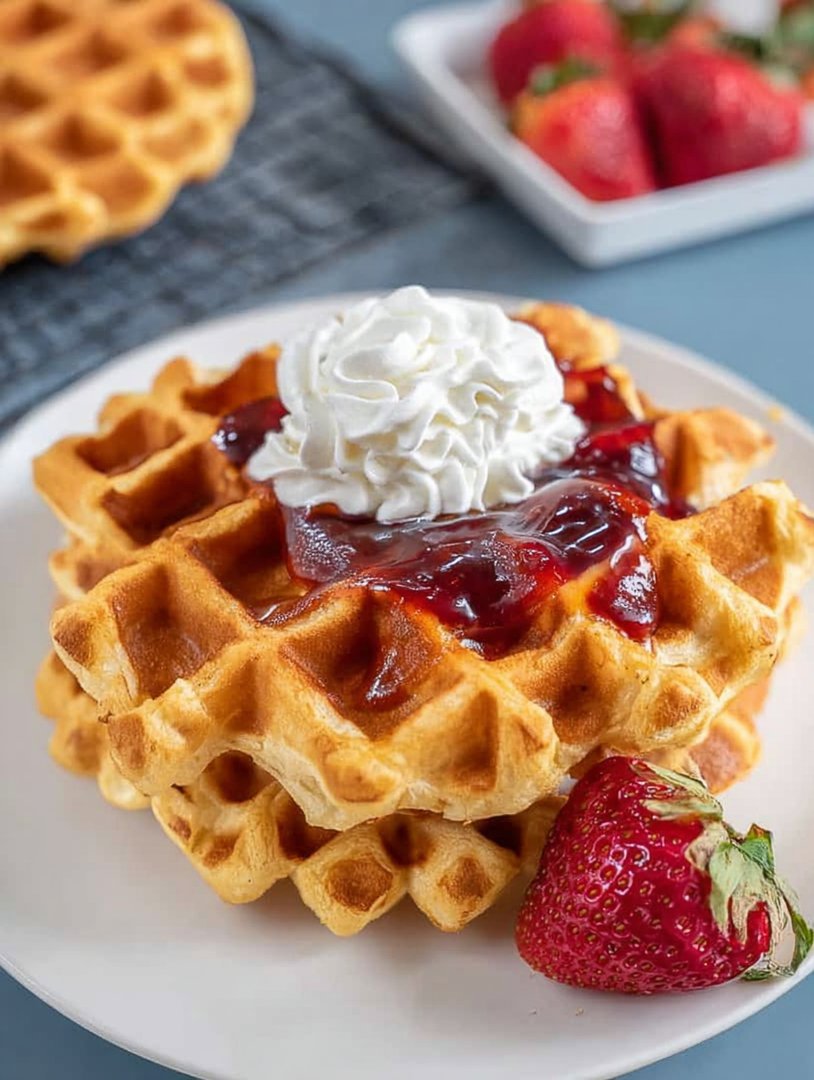 Fluffy Homemade Waffles Recipe with 5 Secret Tips for Perfection image 2