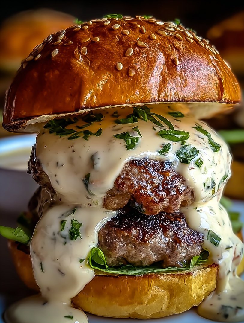 Garlic Overload Burgers image 2