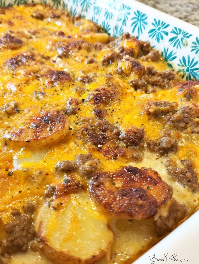 Ground Beef Casserole Potatoes image 2