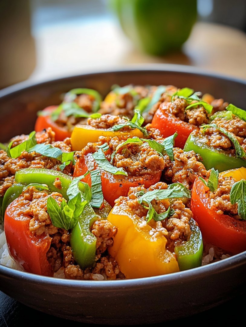 Ground Turkey and Peppers Stir-Fry image 2