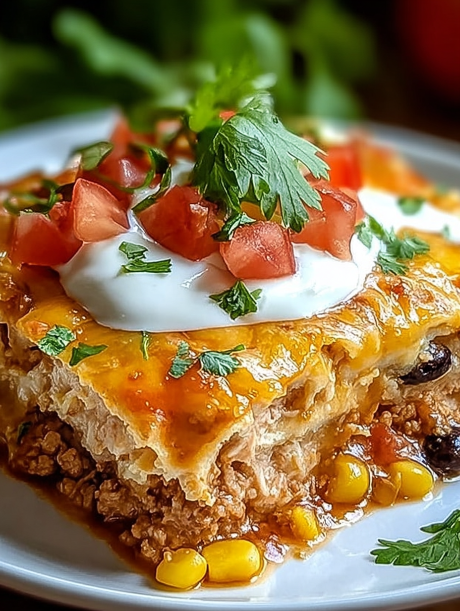 Layered Burrito Casserole image 2