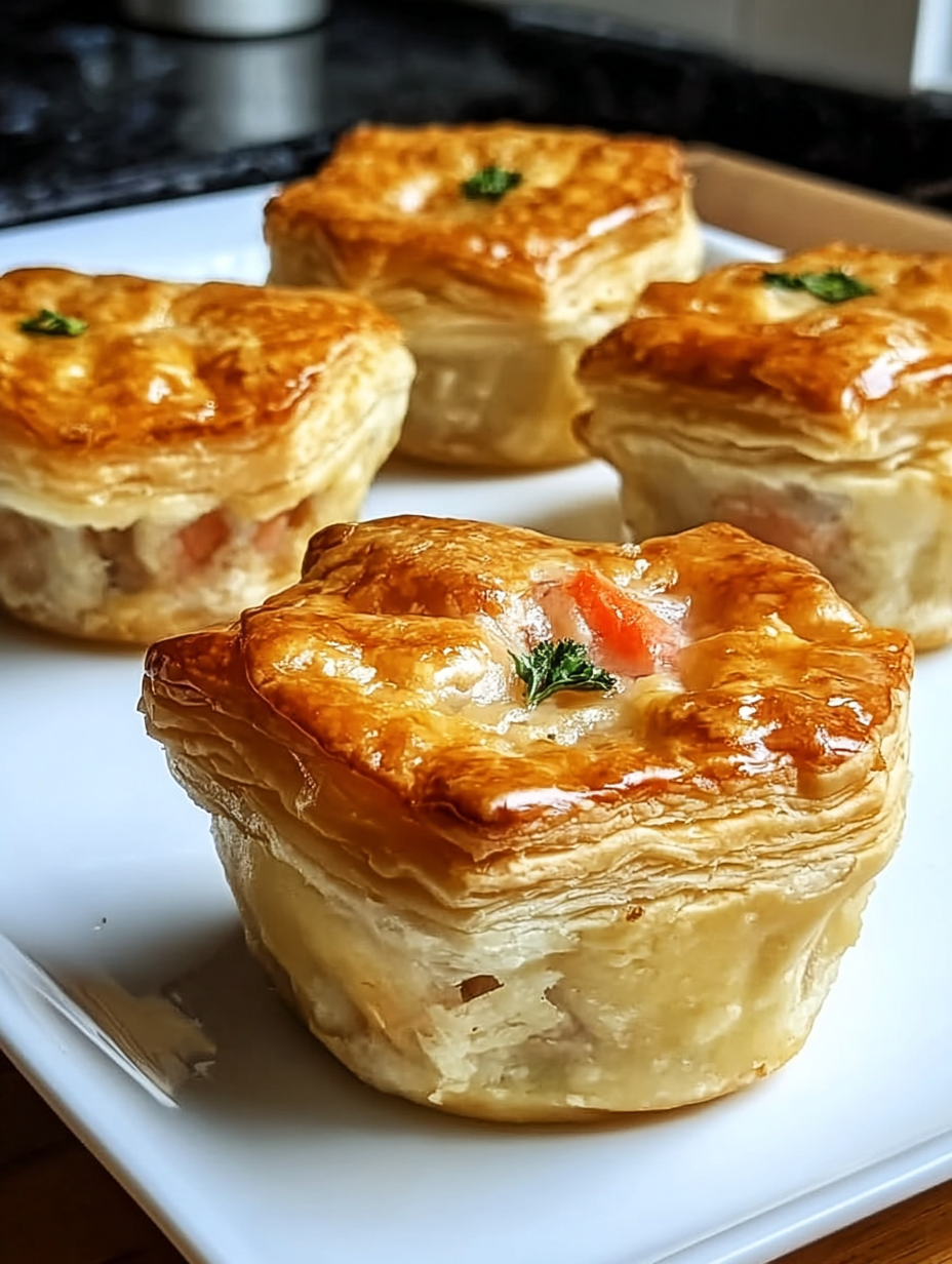 Mini chicken pot pies image 2