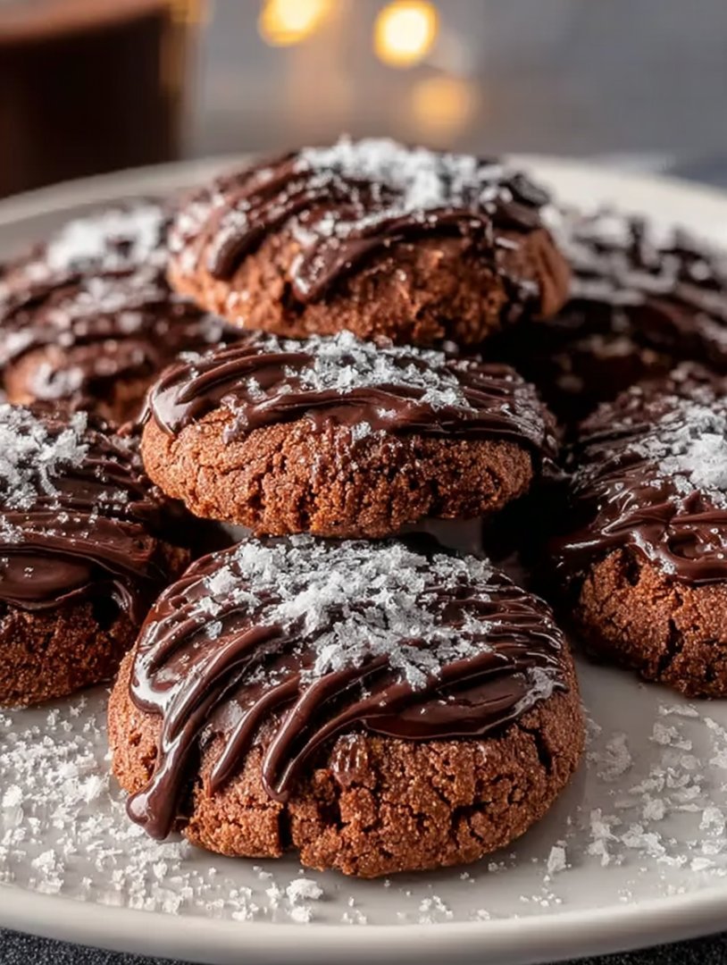 No Bake Sugar Free Chocolate Cookies image 2