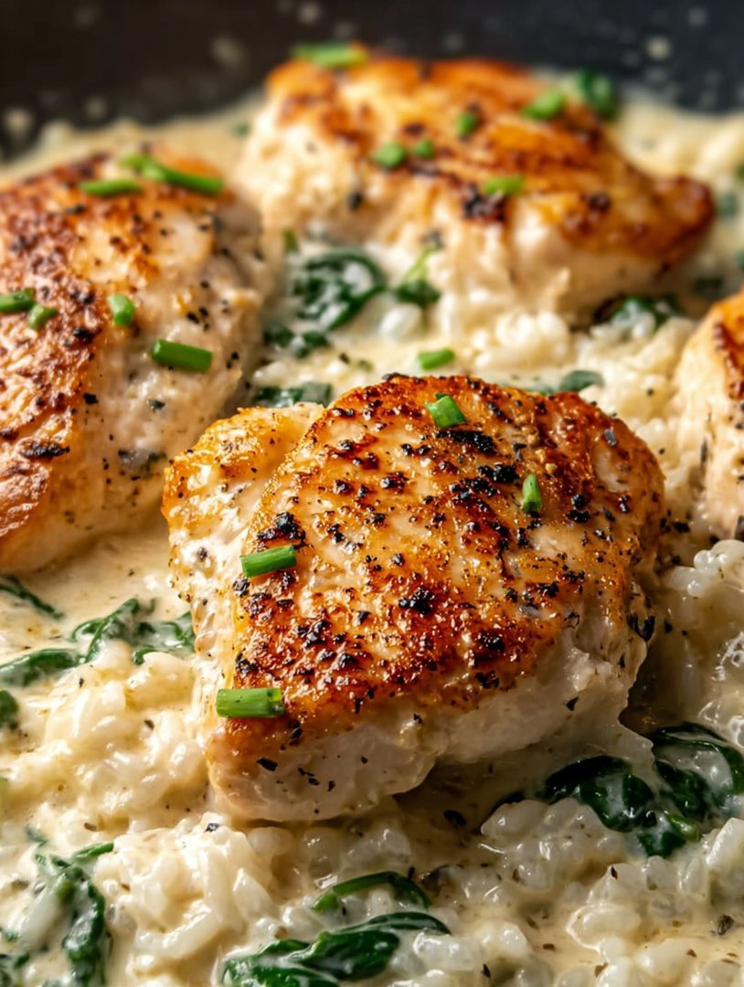 One-Pan Creamy Parmesan Chicken & Rice is Delicious! image 2