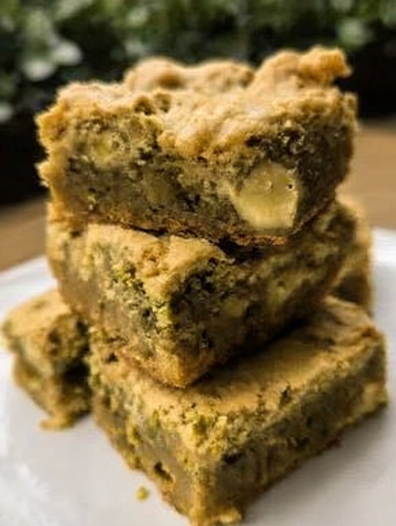 Pistachio Blondies Recipe image 2