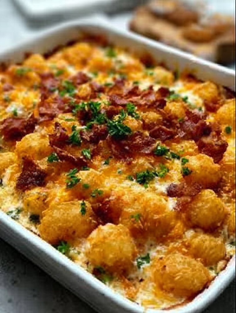 turkey bacon ranch tater casserole image 2