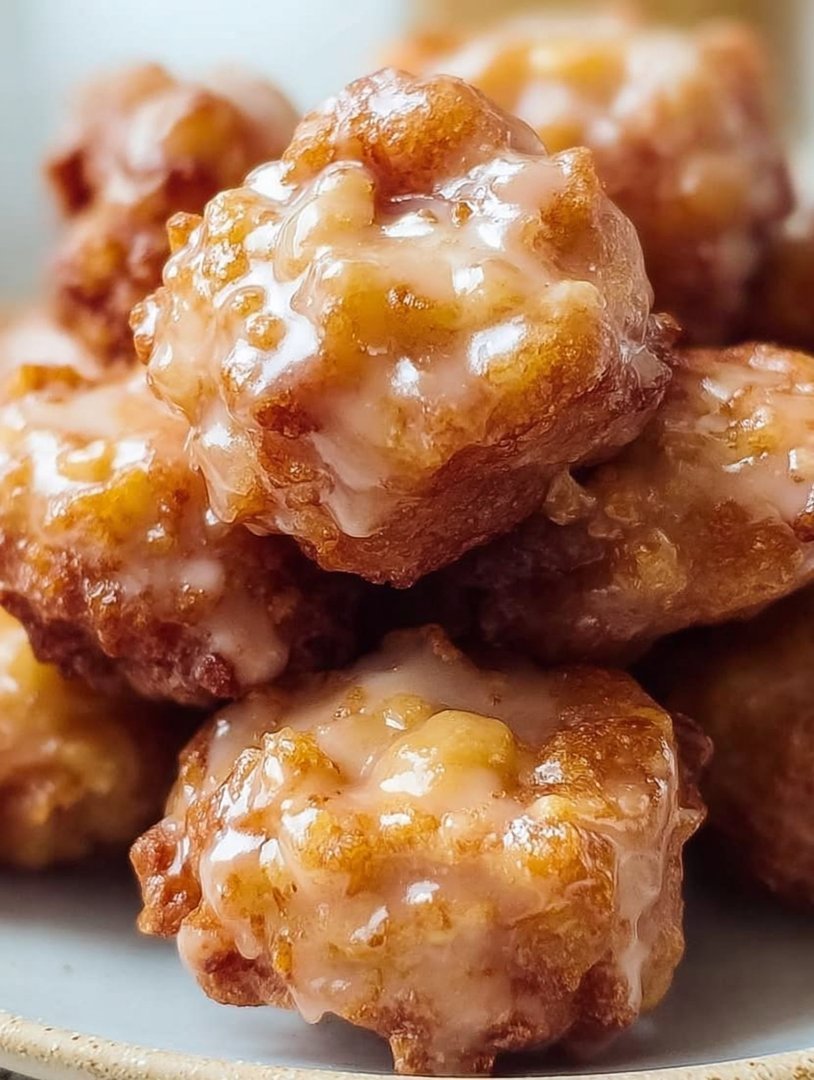 Baked Apple Fritters Recipe: Soft, Sweet & Glazed (printable) image 2