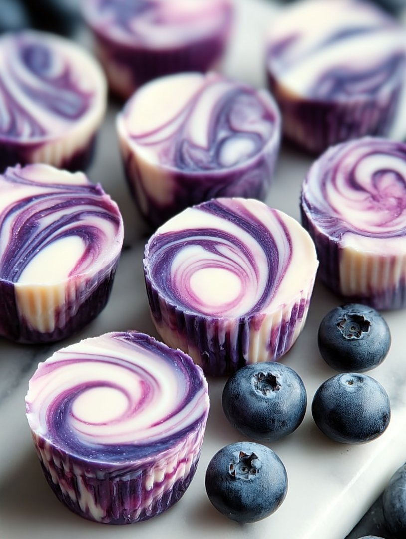 Blueberry Swirl Yogurt Bites image 2
