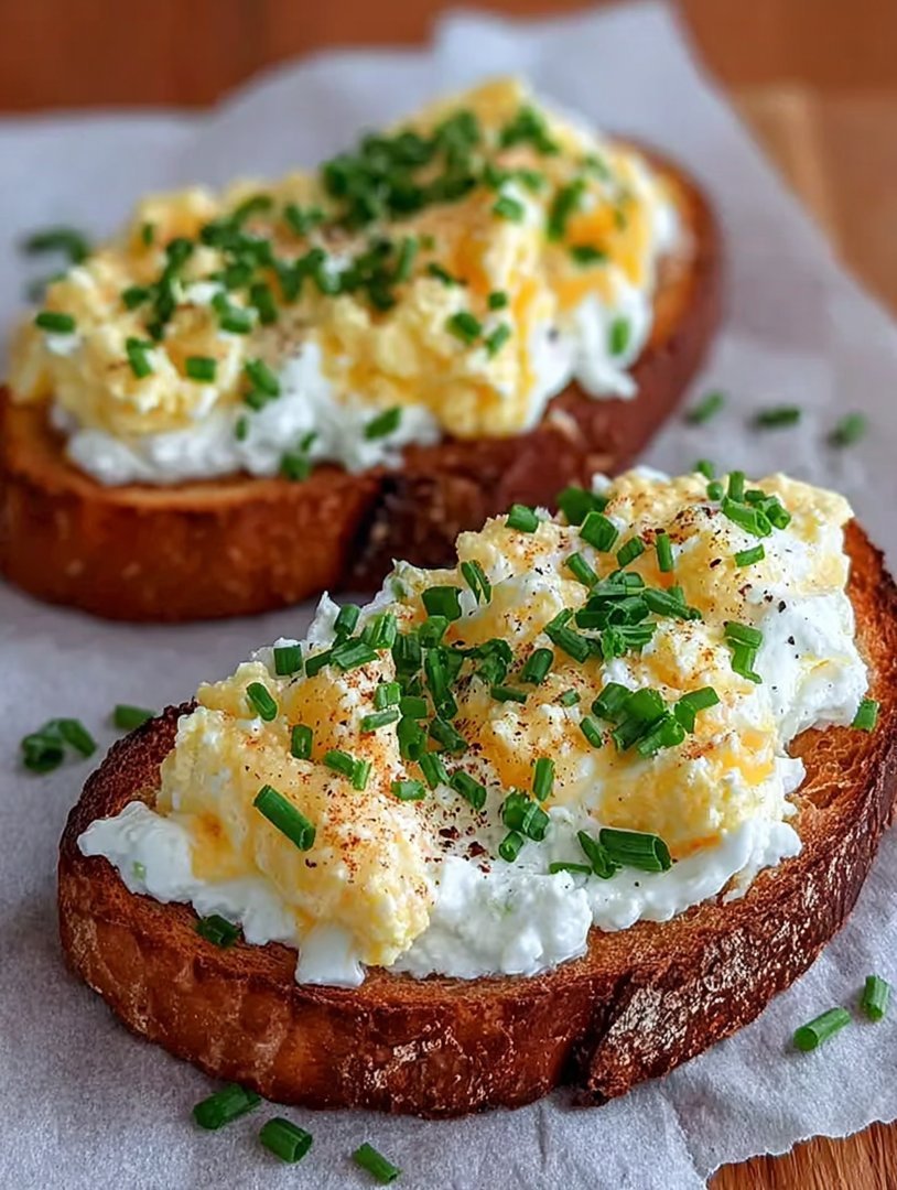 Creamy Ricotta Egg Toast image 2
