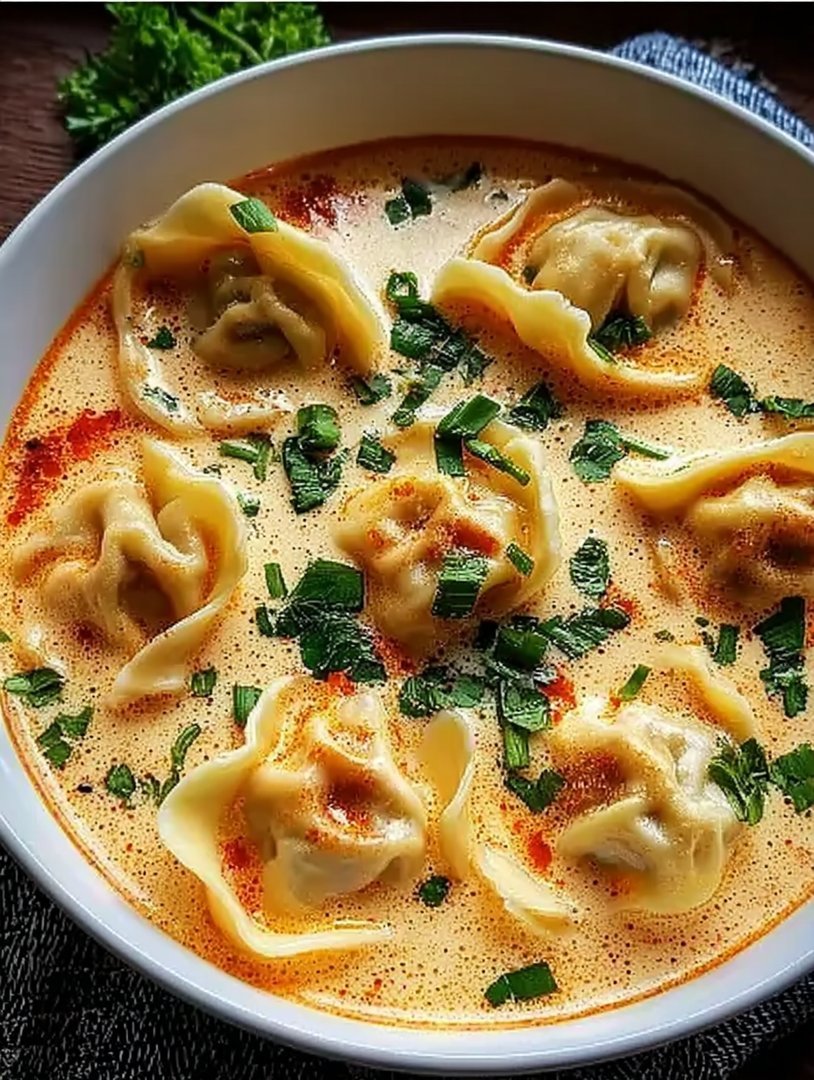 Creamy Thai Dumpling Soup image 2